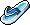 White & Blue Sandals