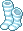 Striped Knee Socks (Blue)