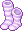 Striped Knee Socks (Lavender)