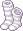 Striped Knee Socks (Light Gray)