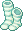 Striped Knee Socks (Mint Green)