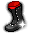 Black Rose Walker Boots