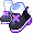 Tail Bell Kneesock Shoes