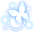 Pure White Butterflies Effect Gloves