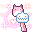 Pink Bean and Yeti Keyring Gloves