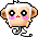 Baby White Monkey Balloon