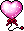 White Day Heart Balloon