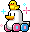 Tag-along Baby Duck