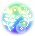 Tri-color Cape