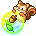 Bubbly Squirrel Cape