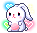 Peeking Bunny Cape