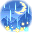 Rainy Night Mountain View Effect Cape