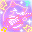 Pink Bean Neon Sign Effect Cape