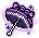 Amethyst Cat Parasol
