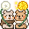 Flower Quokka Friends