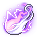 Purple Flame Fox Tail