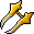 Gold Double Knife