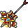 Opulent White Staff