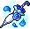 Blue Rose Parasol