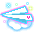 Cloudy Paper Plane Weapon