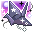 Astral Black Paper Crane Weapon