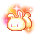 Orange Bunny Pop
