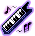 Popstar Keyboard Heavy Sword