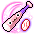 Pink Bean Baseball Bat