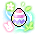 Easter Chiffon Easter Egg