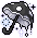 Black Mushroom Umbrella