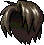 Unkempt Hair, brown