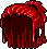 Medium Cornrows, red