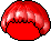 Black Bowl Cut, red