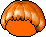 Black Bowl Cut, orange