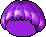 Black Bowl Cut, purple