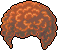 Afro, orange