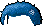 Black with Bald Spot, blue