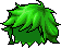 Cabana Boy Hair, green