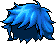 Cabana Boy Hair, blue