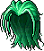 Tristan Hair, green