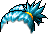 Spiky Tail, blue