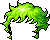 Black Shaggy Dragon, green