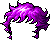 Black Shaggy Dragon, purple