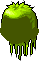 Dragon Layered Hair, green
