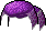 Black Tribal Buzz, purple