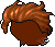 Black Tornade Hair, orange