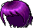 Black Babby Cut, purple