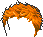 Messy Spikes, orange