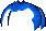 Black Baldie, blue