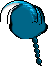 Black Kongfu Braids, blue